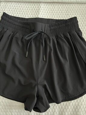 FLX Black Runner Shorts